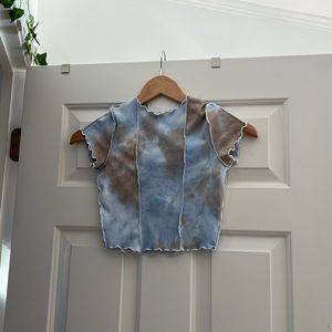 Tillys Patterned Crop Top XS/S